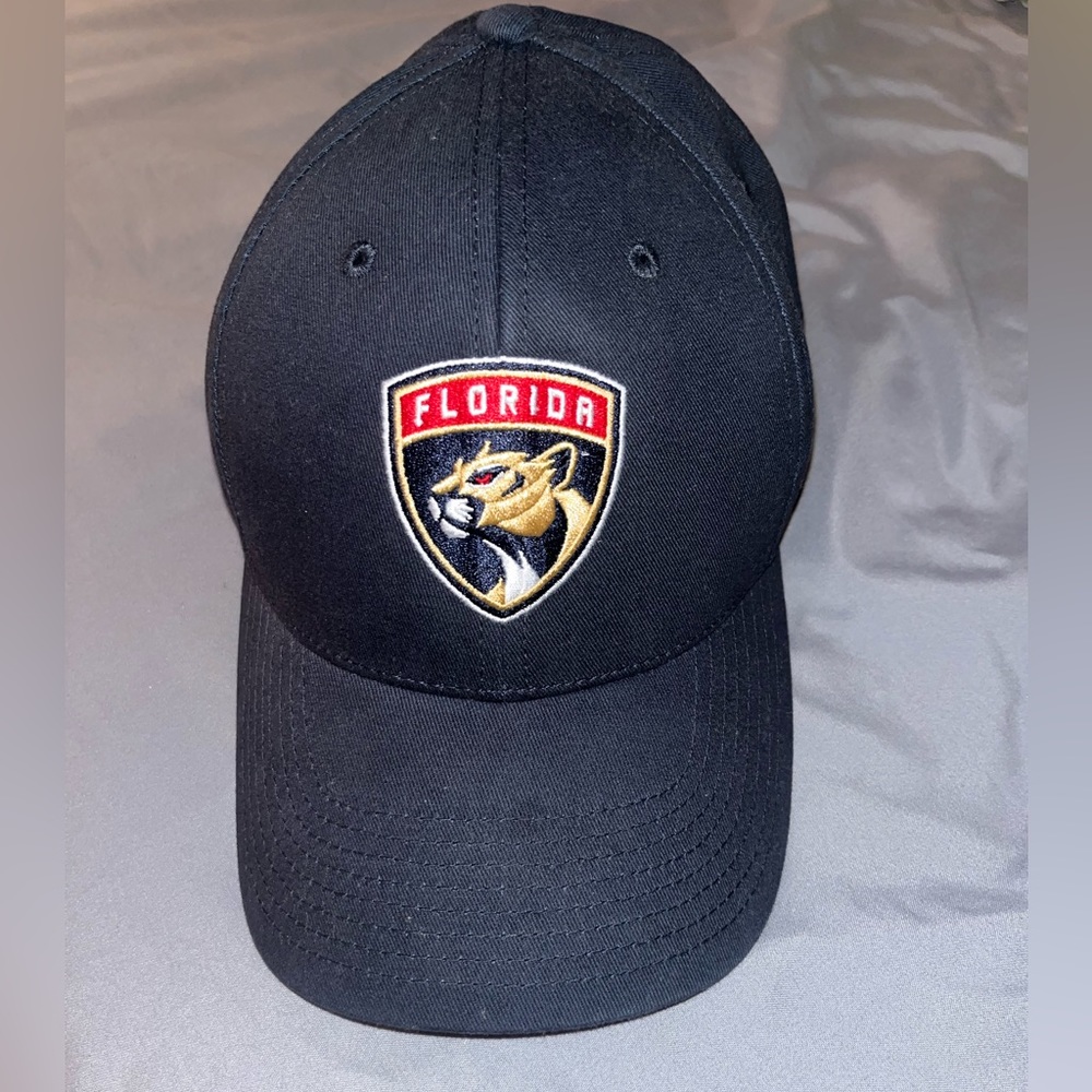 Black Florida Panthers Hat